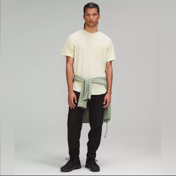 Lululemon Ventilated Hiking Short Sleeve Shirt - Dewy Green - Size XL - Picture 3 of 7